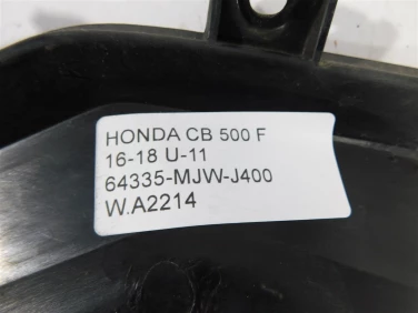 Plastik wypeŁnienie owiewka honda cb 500 f 16-18 u-11 64335-mjw-j400