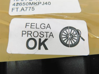 Felga koŁo tyŁ honda cb 500 f 19-21 felga prosta ok u-11 42650mkpj40
