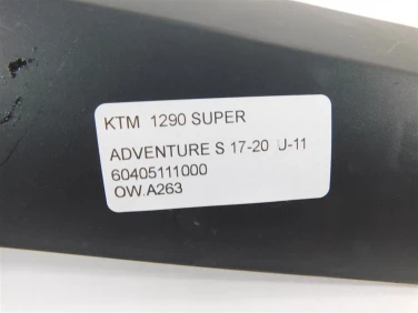 OsŁona wydech tŁumik ktm 1290 super adventure s 17-20 u-11 60405111000