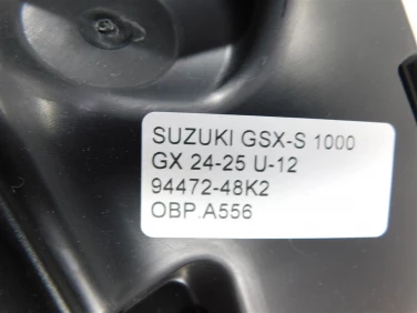 Owiewka bok boczna prawa suzuki gsx-s 1000 gx 24-25 u-12 94472-48k2