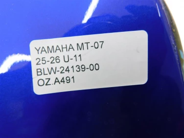 OsŁona nakŁadka zbiornik yamaha mt-07 25-26 u-11 blw-24139-00
