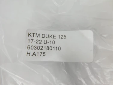 Handbar osŁona rĄk ktm duke 125 17-22 u-10 60302180110