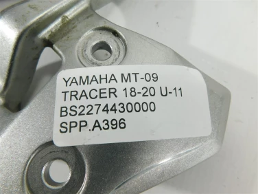 Set podnÓŻek prawy przÓd yamaha mt-09 tracer 18-20 u-11 bs22744300000