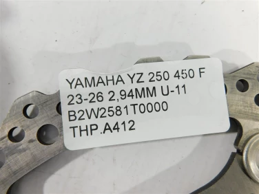 Tarcza hamulcowa przÓd yamaha yz 250 450 f 23-26 2,94mm u-11 b2w2581t0000