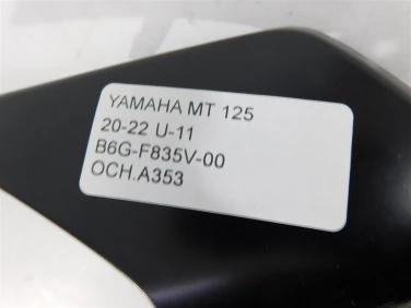OsŁona chŁodnica przÓd yamaha mt 125 20-22 u-11 b6g-f835v-00
