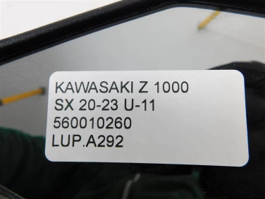 Lustro lusterko prawe kawasaki z 1000 sx 20-23 u-11 560010260