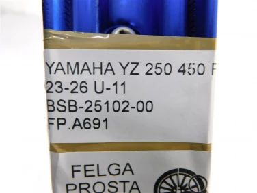Felga koŁo przÓd yamaha yz 250 450 f 23-26 felga prosta ok u-11 bsb-25102-00