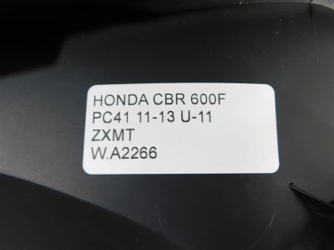 Plastik wypeŁnienie owiewka honda cbr 600f pc41 11-13 u-11 zxmt