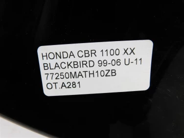 Ogon owiewka tyŁ honda cbr 1100 xx blackbird 99-06 u-11 77250math10zb
