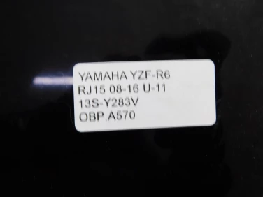 Owiewka bok boczna prawa yamaha yzf-r6 rj15 08-16 u-11 13s-y283v