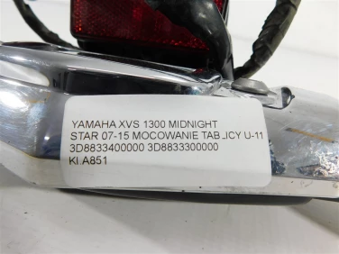 Kierunek kierunkowskaz yamaha xvs 1300 midnight star 07-15 mocowanie tablicy u-11 3d8833400000 3d8833300000