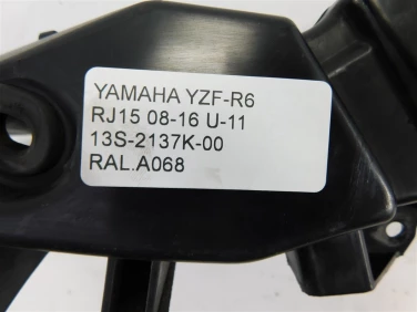 Rura dolot airbox lewa yamaha yzf-r6 rj15 08-16 u-11 13s-2137k-00