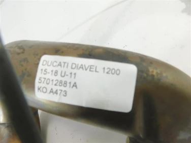 Kolanko kolektor wydech ducati diavel 1200 15-18 u-11 57012881a
