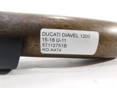 Kolanko kolektor wydech ducati diavel 1200 15-18 u-11 57112751b