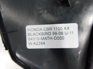 Plastik wypeŁnienie owiewka honda cbr 1100 xx blackbird 99-06 u-11 64310-math-d000