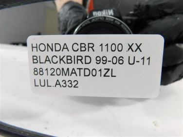 Lustro lusterko lewe honda cbr 1100 xx blackbird 99-06 u-11 88120matd01zl