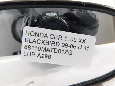 Lustro lusterko prawe honda cbr 1100 xx blackbird 99-06 u-11 88110matd01zg