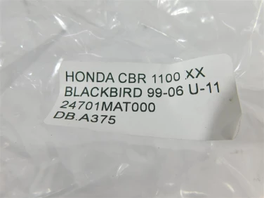 DŹwignia biegÓw stopka honda cbr 1100 xx blackbird 99-06 u-11 24701mat000