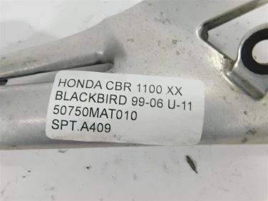 Set podnÓŻek prawy tyŁ honda cbr 1100 xx blackbird 99-06 u-11 50750mat010