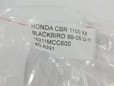 KrÓciec gaŹnik przepustnica honda cbr 1100 xx blackbird 99-06 u-11 16211mcc600