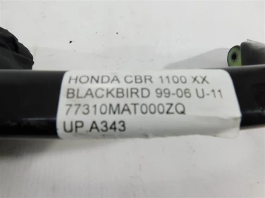 Uchwyt pasaŻera rĄczka honda cbr 1100 xx blackbird 99-06 u-11 77310mat000zq