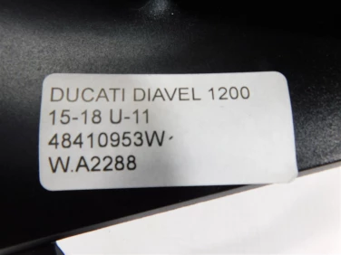 Plastik wypeŁnienie owiewka ducati diavel 1200 15-18 u-11 48410953w