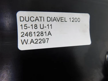 Plastik wypeŁnienie owiewka ducati diavel 1200 15-18 u-11 2461281a