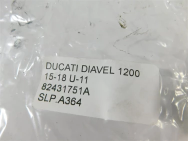 Set podnÓŻek lewy przÓd ducati diavel 1200 15-18 u-11 82431751a