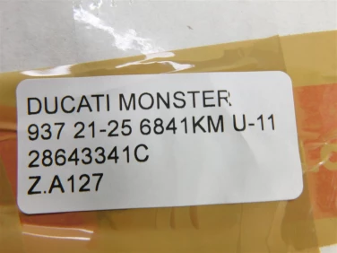 Komputer stacyjka zamek moduŁ ducati monster 937 21-25 u-11 28643341c