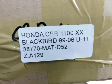 Komputer stacyjka zamek moduŁ honda cbr 1100 xx blackbird 99-06 u-11 38770-mat-d52
