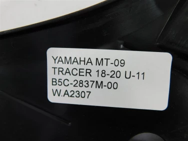 Plastik wypeŁnienie owiewka yamaha mt-09 tracer 18-20 u-11 b5c-2837m-00