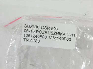 Tryb skrzynia waŁek suzuki gsr 600 06-10 rozrusznika u-11 1261240f00 1261140f00
