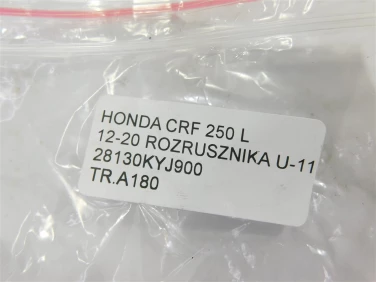 Tryb skrzynia waŁek honda crf 250 l 12-20 rozrusznika u-11 28130kyj900