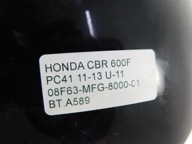 BŁotnik tyŁ tylny honda cbr 600f pc41 11-13 u-11 08f63-mfg-8000-01