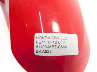 BŁotnik przÓd przedni honda cbr 600f pc41 11-13 u-11 61100-mbz-c500