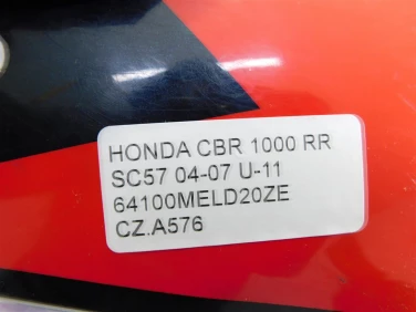 Czacha czasza owiewka przÓd honda cbr 1000 rr sc57 04-07 u-11 64100meld20ze