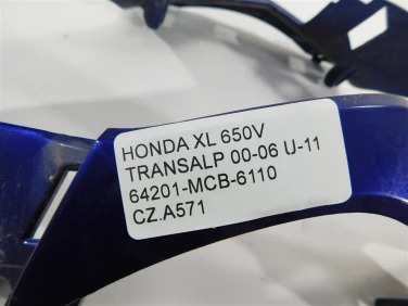 Czacha czasza owiewka przÓd honda xl 650v transalp 00-06 u-11 64201-mcb-6110