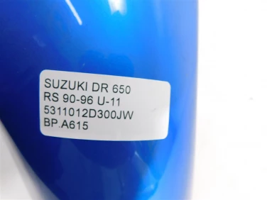 BŁotnik przÓd przedni suzuki dr 650 rs 90-96 u-11 5311012d300jw
