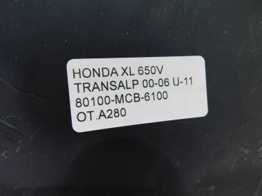 Ogon owiewka tyŁ honda xl 650v transalp 00-06 u-11 80100-mcb-6100