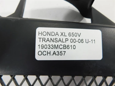 OsŁona chŁodnica przÓd honda xl 650v transalp 00-06 u-11 19033mcb610