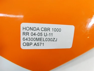 Owiewka bok boczna prawa honda cbr 1000 rr 04-05 u-11 64300mel030zj