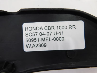 Plastik wypeŁnienie owiewka honda cbr 1000 rr 04-07 u-11 50951-mel-0000