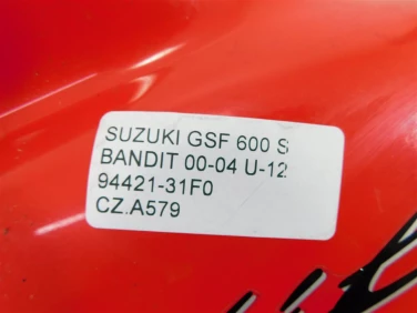 Czacha czasza owiewka przÓd suzuki gsf 600 s bandit 00-04 u-12 94421-31f0
