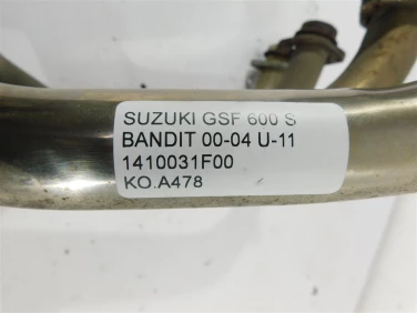 Kolanko kolektor wydech suzuki gsf 600 s bandit 00-04 u-11 1410031f00