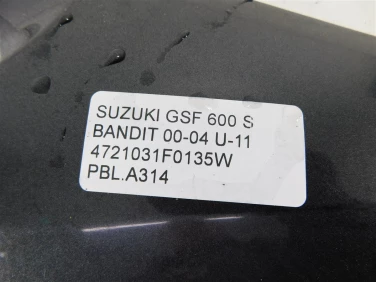 Pokrywa bok boczna lewa suzuki gsf 600 s bandit 00-04 u-11 4721031f0135w