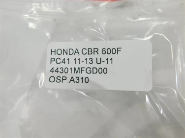 OŚ koŁa przÓd przednia honda cbr 600f pc41 11-13 u-11 44301mfgd00