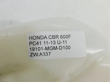 Zbiorniczek wody pŁynu honda cbr 600f pc41 11-13 u-11 19101-mgm-d100