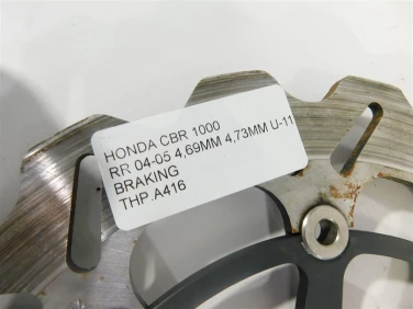 Tarcza hamulcowa przÓd honda cbr 1000 rr 04-05 4,69mm 4,73mm u-11 braking