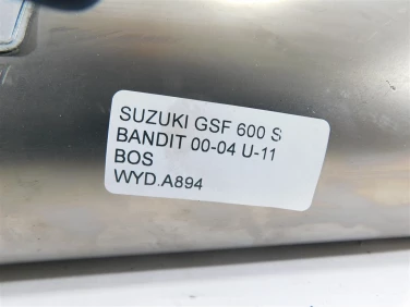 Wydech koŃcowy tŁumik suzuki gsf 600 s bandit 00-04 bos
