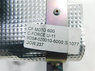OsŁona tŁumika wydechu cf moto 600 c-force u-11 9ds#-020010-6000 s.1077